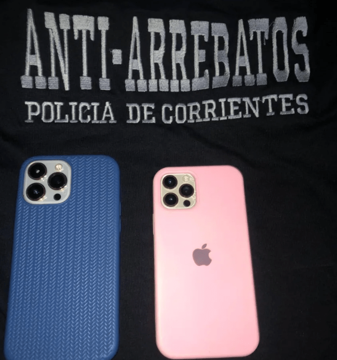 Geolocalización y operativo policial: recuperaron dos iPhone robados en Corrientes