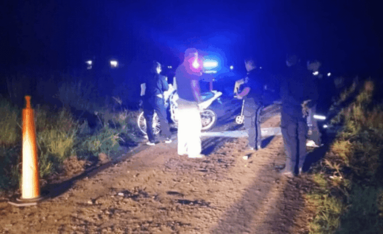 Murió un motociclista que chocó contra un caballo.