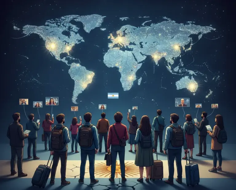 El nuevo mapa del éxodo: más de un millón y medio de argentinos ya residen en el exterior