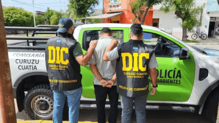 Un hombre acusado de abuso sexual fue trasladado a Corrientes.