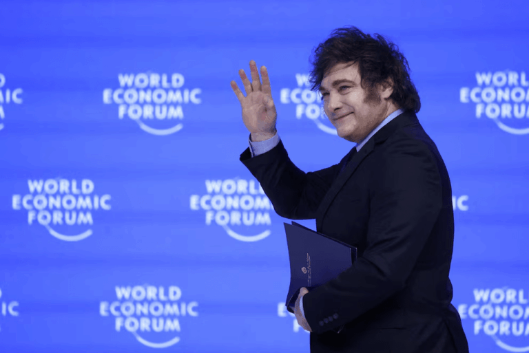 Milei confirmó parte de su agenda en Davos.