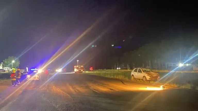 Murió un hombre tras ser chocado por un auto cuando cruzaba la ruta