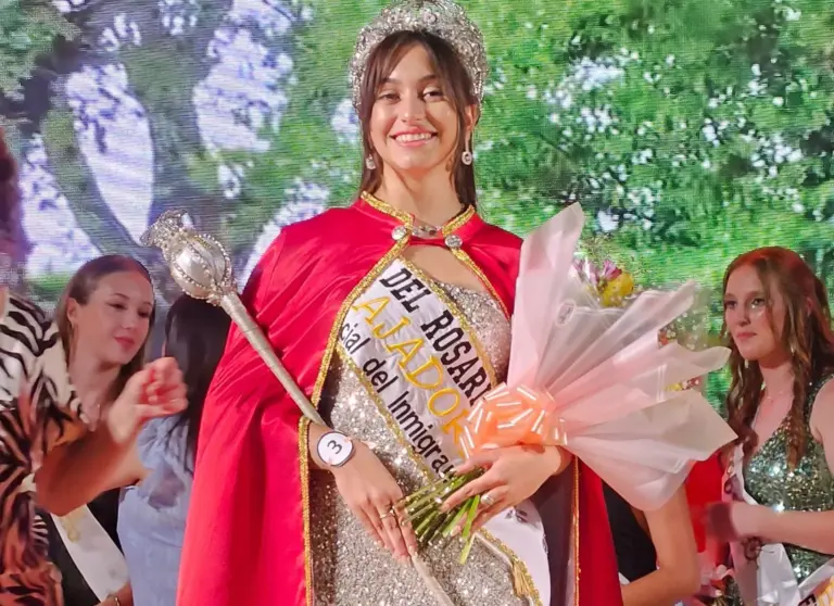 Multitudinaria Fiesta Provincial del Inmigrante: Nahiara Rosatelli es la nueva Embajadora