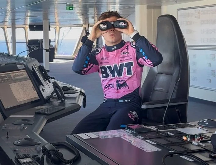 Colapinto salió a pista y Alpine mostró una novedad