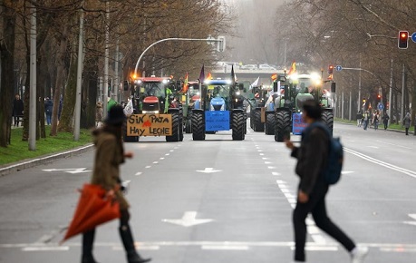 El campo salió a la calle y rechazó el acuerdo comercial con el Mercosur