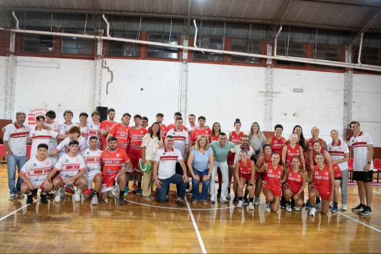 Municipio acompaña inauguración en un club