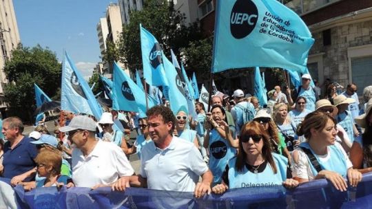 Paro docente en Córdoba: la UEPC ratificó la medida y exige una nueva propuesta salarial