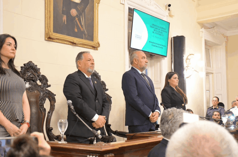 Polich llamó a construir una ciudad ordenada, moderna e inclusiva