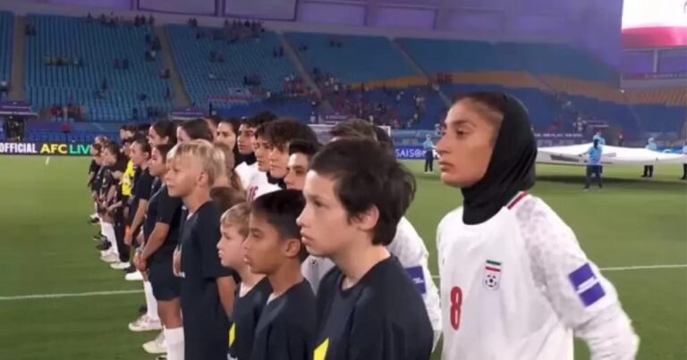 Un silencio que grita. la selección femenina de Irán y su protesta en la Copa Asiática