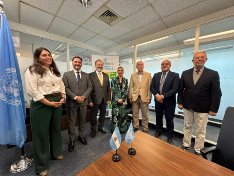 El Gobernador, con líderes de Wall Street y de la ONU