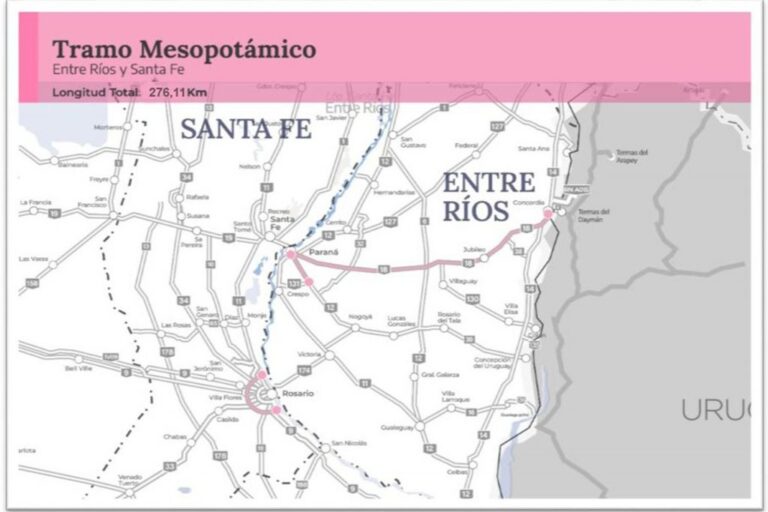 Frigerio celebró la licitación de la concesión de las rutas 18 y 12 en Entre Ríos