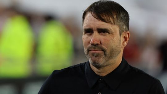 El River del Chacho Coudet ya tiene algunos detalles distintivos