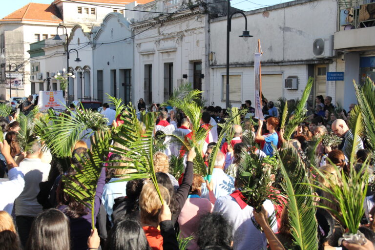 Vista de la Basílica de Itatí en Corrientes, uno de los destinos destacados para Semana Santa.