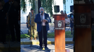 Roque Zabala, veterano de la Guerra de Malvinas y referente de la ciudad de Goya.