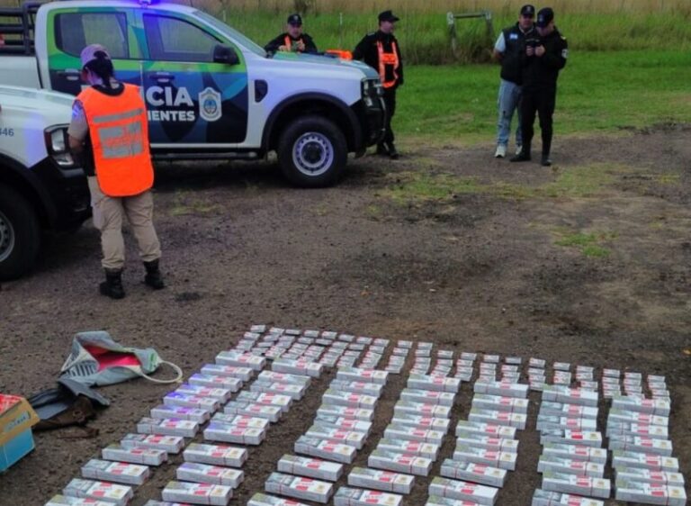 Personal de Gendarmería durante un operativo de control en ruta
