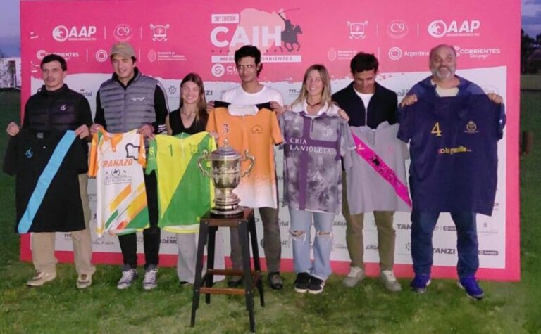 Presentación de camisetas del 36° Campeonato Argentino del Interior con Hándicap en Cuarto Rincón Polo Club, Mercedes