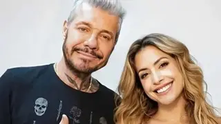 Milett Figueroa y Marcelo Tinelli en una imagen de archivo.
