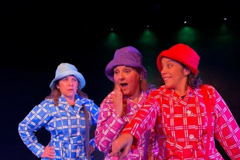 Cartel o escena de la obra teatral infantil 