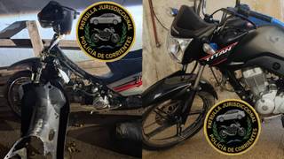 Operativo policial en calles de la ciudad de Corrientes