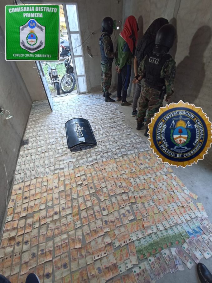 Allanamiento policial en obra de construcción en Curuzú Cuatiá