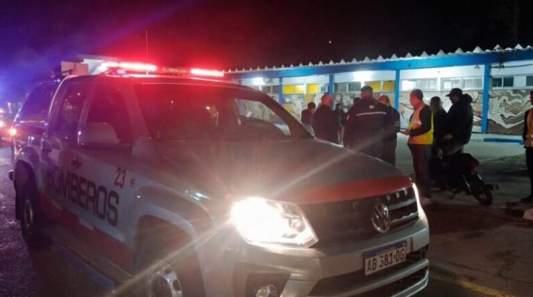 Lugar del siniestro vial en Esquina, Corrientes
