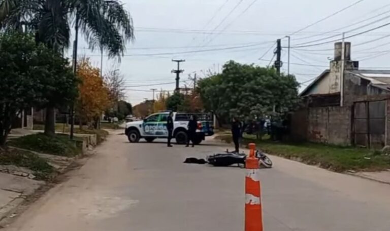 Motociclista accidentado tras chocar con perro suelto en Corrientes
