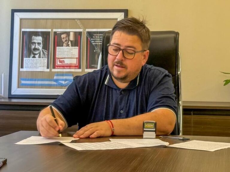 Agustín Faraldo, intendente de Paso de los Libres, en entrevista
