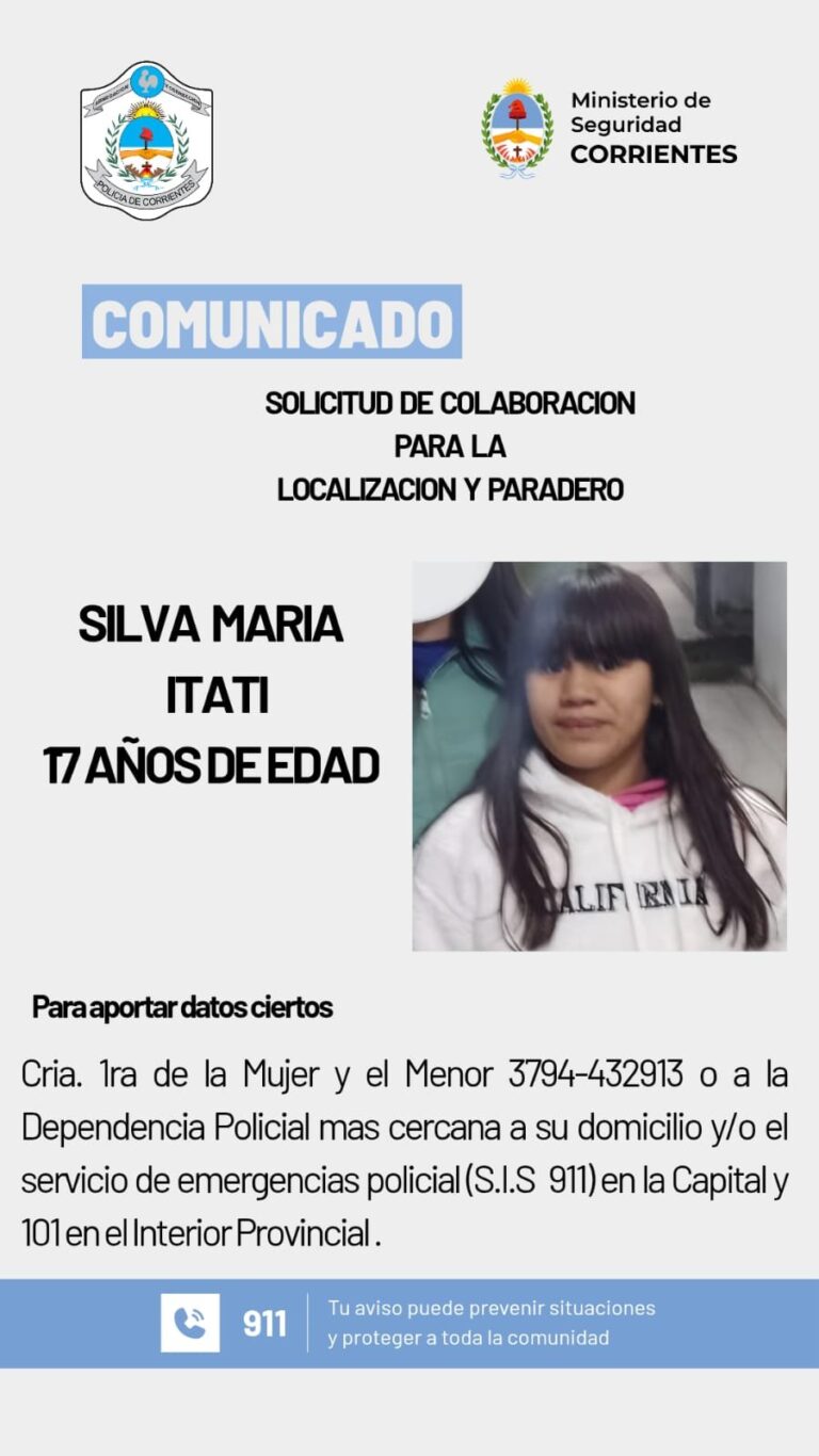 Imagen de perfil de dos adolescentes buscadas en Corrientes