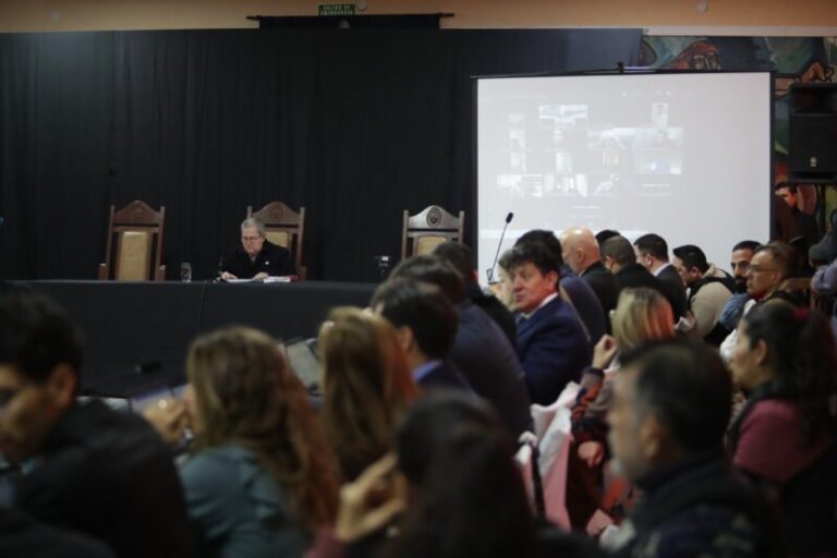 Mariano Peña declarando ante el Tribunal Oral Federal en el marco del caso Loan