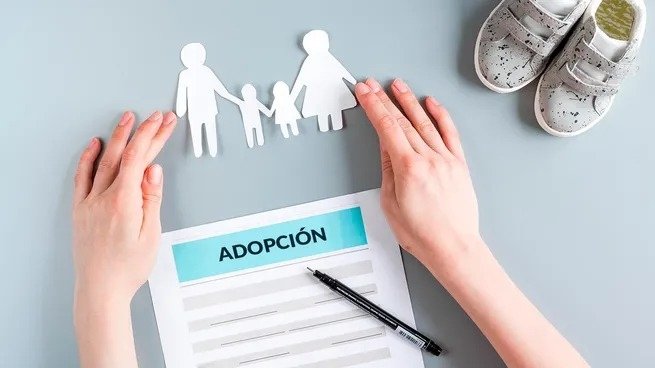 Personas asistiendo a una charla virtual sobre adopción