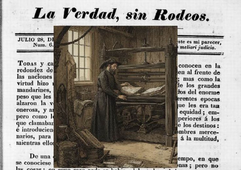 Retrato de Ramón Félix Beaudot, fraile y periodista español, fundador del primer diario correntino