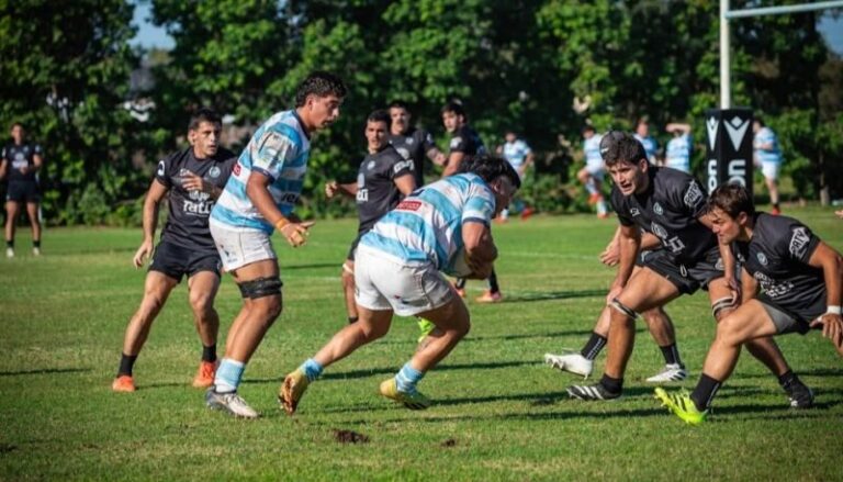 Partido de rugby entre Taraguy y Regatas Resistencia en el Regional Nea