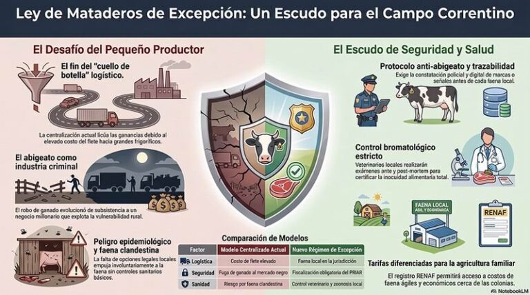 Diputados en comisión debaten proyecto de mataderos de excepción en Corrientes