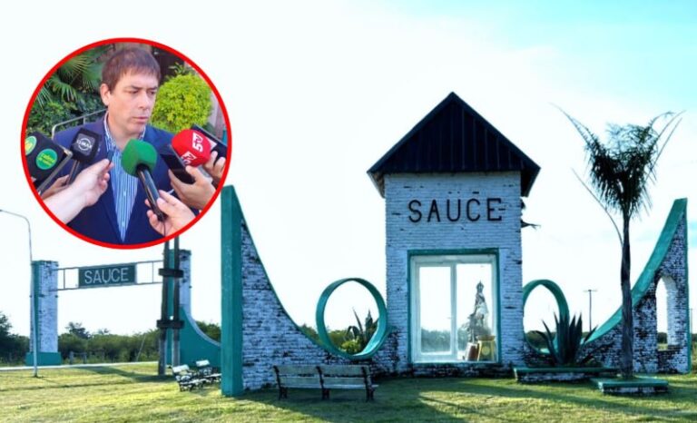 Intendente Carlos Romano en Sauce Corrientes