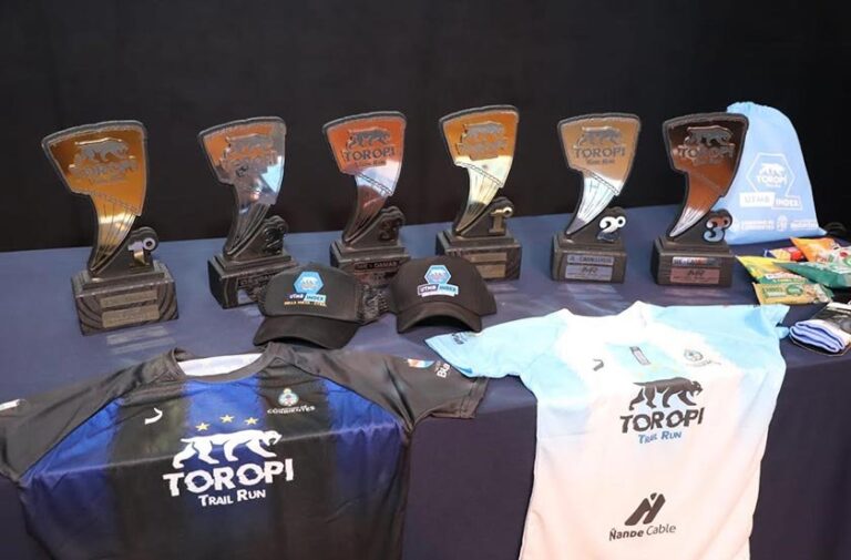 Participantes del Toropí Trail Run en Bella Vista