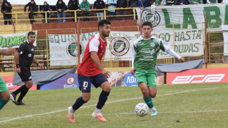 Partido de fútbol de la Liga Correntina