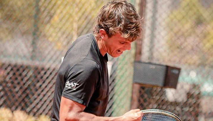 Carlos María Cali Zárate en el torneo ITF M25 de Londrina