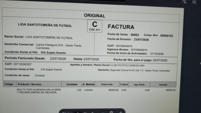 Club Atlético Barcelona de Santo Tomé