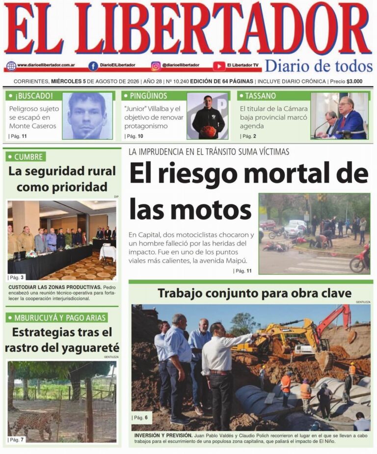 Resumen de noticias del 5 de agosto de 2026