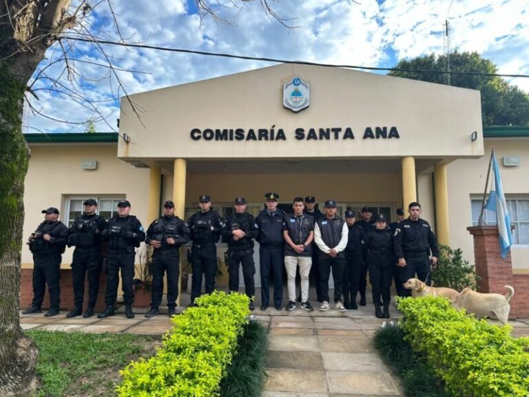 Procedimiento policial en Santa Ana de los Guácaras