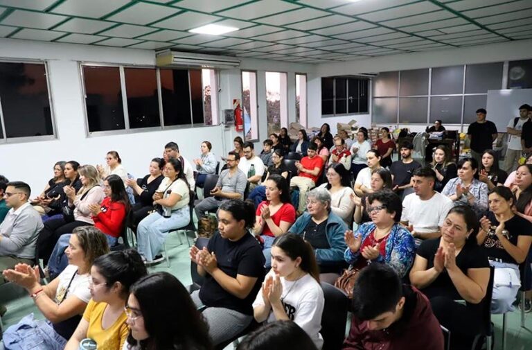 Emprendedores reunidos en el lanzamiento del programa Bella Vista Emprende