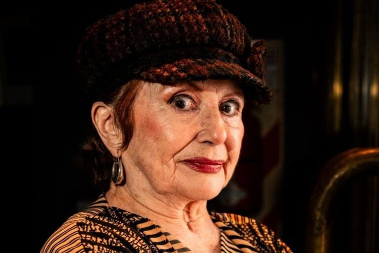 Peggy Sol durante un ensayo de La verbena de la Paloma