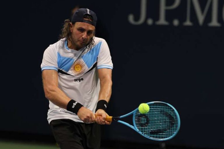 Marco Trungelliti se enfrenta al japonés Sakamoto por la primera ronda en Shanghai
