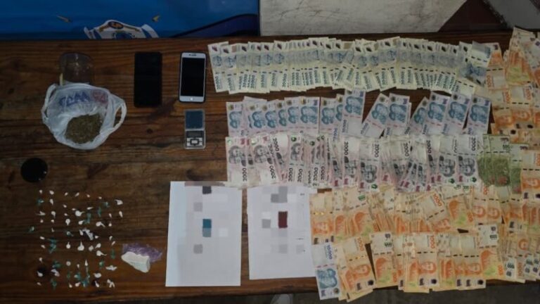 Procedimiento policial en el Barrio Ponce de Corrientes