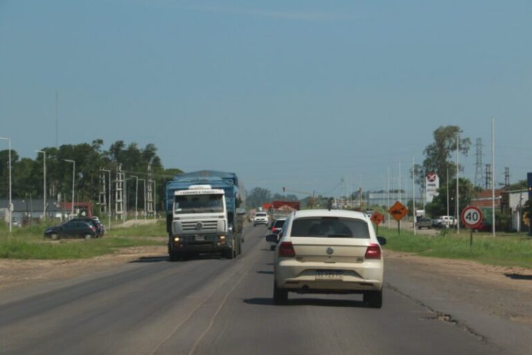 Ruta Nacional 12 a la altura del barrio Pirayuí, donde ocurrió el intento de robo