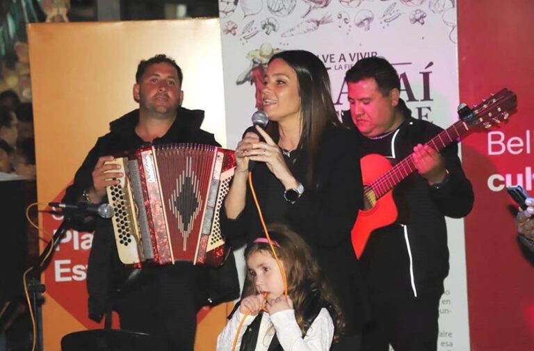 Celebración del Karaí Octubre en el Paseo de los Artesanos de Bella Vista