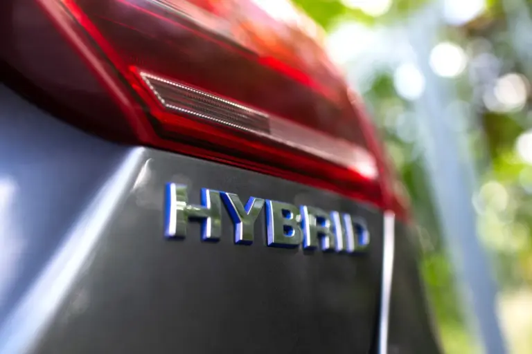 Batería de un automóvil híbrido