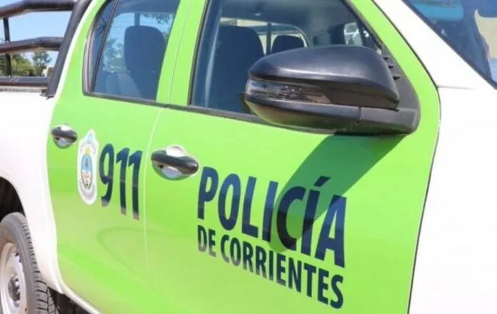 Ruta Nacional 118 en la provincia de Corrientes, donde ocurrió el siniestro vial