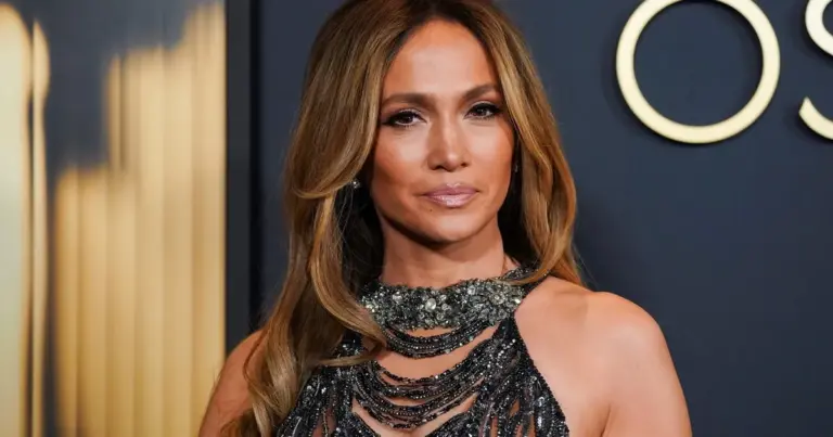 Jennifer Lopez en una entrevista