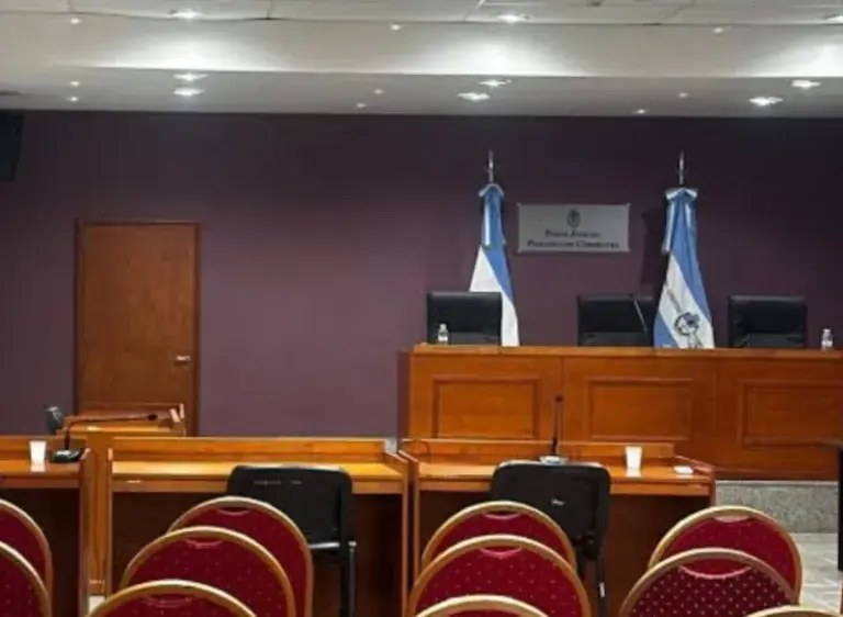 Sala de audiencias del Tribunal de Juicio de Goya